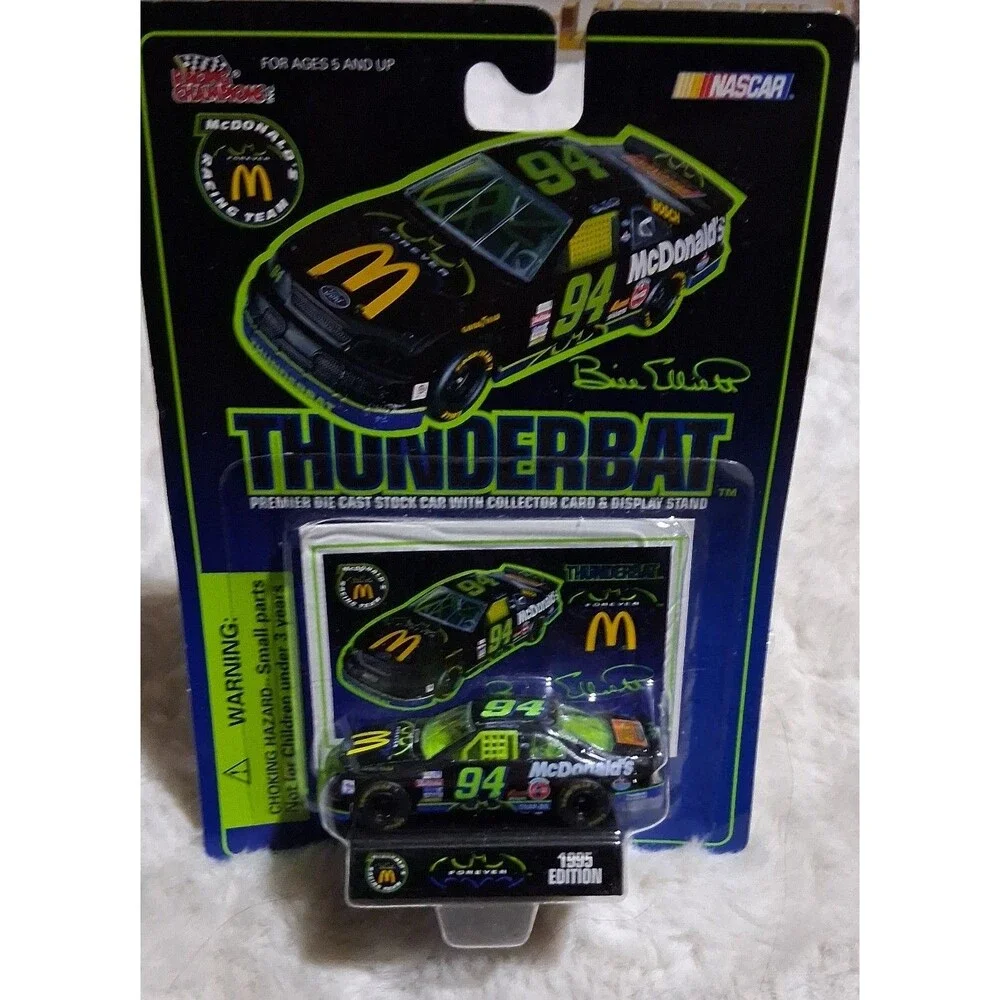 Vintage 1995 Thunderbrat premier Die Cast with card/display stand Batman